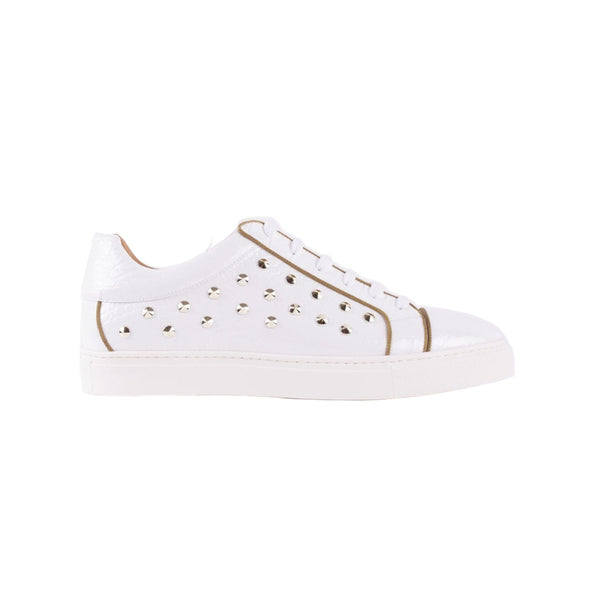 Eastern White, Branded Chunky Cup Sole Trainers | Dune London